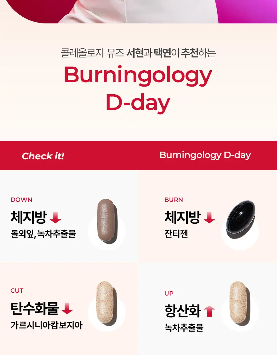 [서현PICK] 콜레올로지 버닝올로지 디데이 3.8g*5포 (5일분) 상세페이지 9